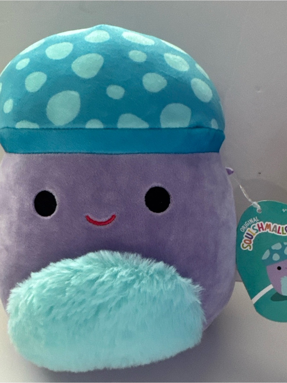 Squishmallows Purple & Teal Jellyfish Plush